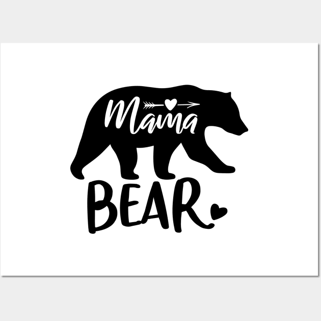 Mama Bear Wall Art by DANPUBLIC